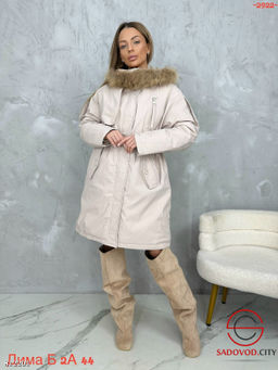 Куртка женская для зимы с капюшоном - Bruno фото 3