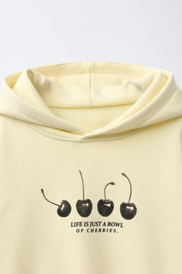 CHERRY PRINT SWEATSHIRT - Zara фото 3