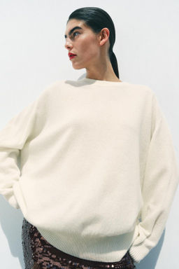 BASIC 100% WOOL SWEATER - Zara фото 6
