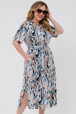 Платье-рубашка Джорджия (46-56) - Serenada фото 2