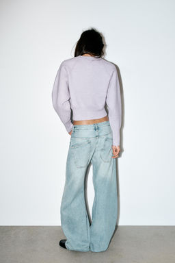 CROPPED KNIT CARDIGAN - Zara фото 3