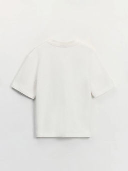 Футболка поло из фактурного хлопка / Zarina  фото 9