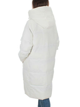 22369 WHITE Пальто зимнее женское (200 гр. холлофайбера) - Fashion фото 4