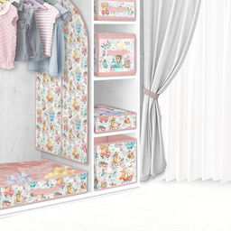 Короб стеллажный без крышки 30*23*20 см, розов., ПУТЕШАСТИКИ, шт - Valiant фото 5