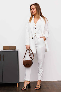 Костюм AURA 9220-176 молочный  фото 4