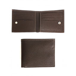 Портмоне мужское Croco-ПР-902 натуральная кожа 1 отд, 10 карм, коричневый флотер (116/1) 264624