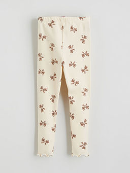 Fiyonk Bask?l? K?z Bebek Tayt