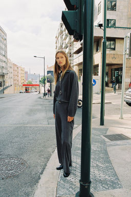 SOFT TWILL TROUSERS