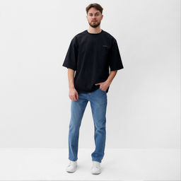 Футболка мужская MIST I&apos;m busy, размер 56, черный