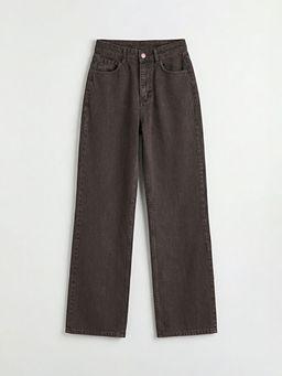 Wideleg Kad?n Jean Pantolon