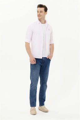 U. S. Polo Assn / Мужская рубашка с длинным рукавом Magnolia - U.s. polo assn фото 6