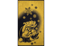 Полотенце махровое 6с103.412ж1 Морозко(т.желтый) 50х90см