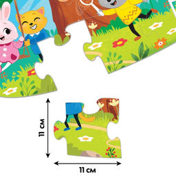 Формовой напольный пазл Дом на дереве - Puzzle time фото 3