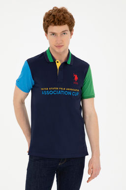 Мужская темно-синяя футболка Неожиданная скидка в корзине - U.s. polo assn фото 8