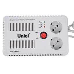 U-RST-500/1 Стабилизатор напряжения серии "Simple Standard". 500ВА. Настольный. TM Uniel.