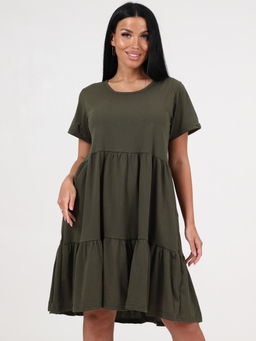 837 ПЛАТЬЕ (Хаки) - А-дина фото 4