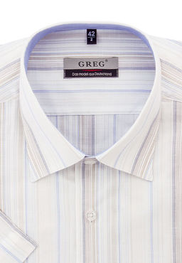 Сорочка мужская короткий рукав GREG Gb121/301/398/Z/1