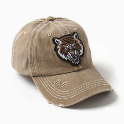 Кепка мужская MINAKU «Tiger», цвет песочный, р-р 56-58