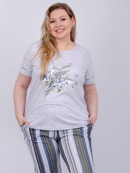 Пижама "Каори" полоса, трикотаж