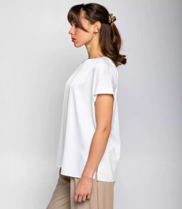 Блуза #ОБШ2830, молочный - Dommod фото 2