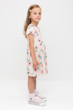 Crockid _ КР 5793/бежевый,нежный цветок к549 платье для дев