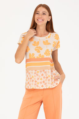 U. S. Polo Assn Женская футболка с круглым вырезом Stone - U.s. polo assn фото 2