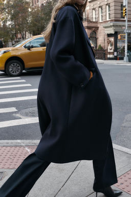 OVERSIZED WOOL COAT - Zara фото 3