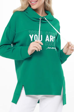 Свитшот Стильная вещичка, грин - Dstrend фото 4