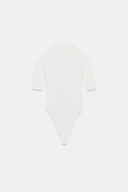 RUSTIC HIGH NECK BODYSUIT - Zara фото 4