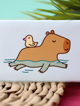 Держатель для карт Capybara and duck (6,5 х 10,4 см)