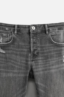 RIPPED SKINNY FIT JEANS - Zara фото 29