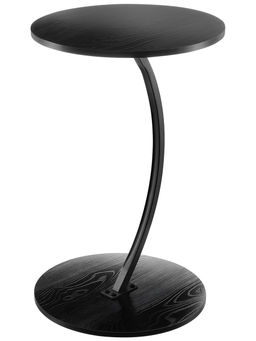 Стол журнальный 39,5*39,5*62 см, черный, круглый