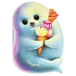 Цена за 2 шт. Тетрадь 40л арт. 64825/ТЮЛЕНЬ И СЛАДКИЙ РОЖОК