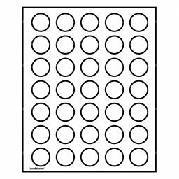 Кассета Lignum на 35 круглых ячеек диаметром до 32.5 мм LEUCHTTURM 315465