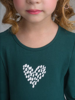 Платье Моана изумруд-лав