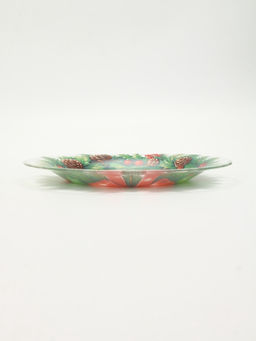 Тарелка новогодняя Венок на Новый год, 19.6 см