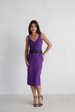 Сарафан классический фиолетовый - Martichelli фото 11