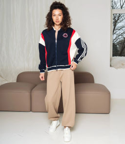 Бомбер #КТ2611 (2), тёмно-синий