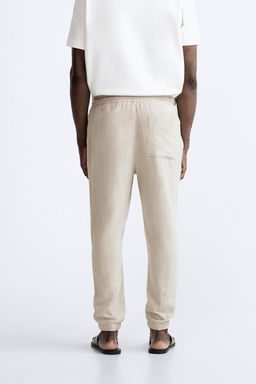 VISCOSE - LINEN TROUSERS - Zara фото 3