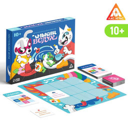Настольная игра на объяснение слов Мысли вслух, 170 карточек, 10+
