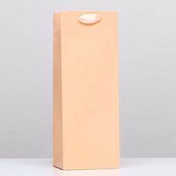Пакет под бутылку Бежевый, 13 x 36 x 10 см