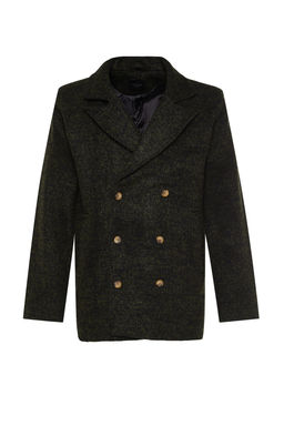TRENDYOL MAN Haki Regular Fit Kruvaze K?sl?k Kase Kaban TMNAW21KB0027 - Trendyolmilla фото 9