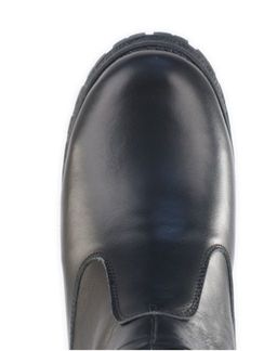 Ботинки женские на литой подошве черные,кожа, молния. - Roshva фото 9