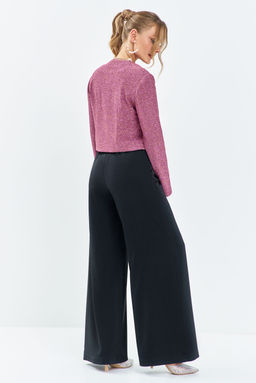 Костюм Euro Moda 664 розовый, черный