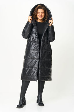 Пальто Anastasia Mak 3011 черный фото 9