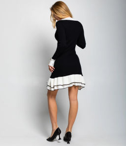 Платье #КТ5903, чёрный - Dommod фото 4