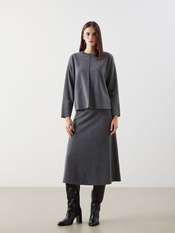 Bisiklet Yaka Kad?n Triko Kazak