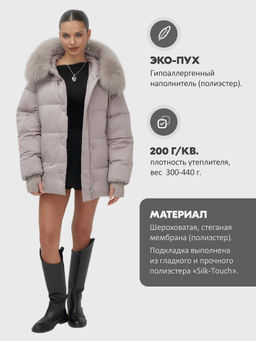 Куртка зимняя с мехом Бренд: Visdeer  фото 16