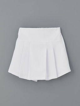 Beli Lastikli K?z ?ocuk ?ort Etek