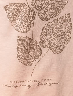 VILATTE / Футболка из фактурного полотна с авторским принтом  фото 2